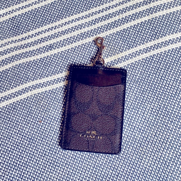 Coach Signature Logo lanyard - Picture 2 of 3